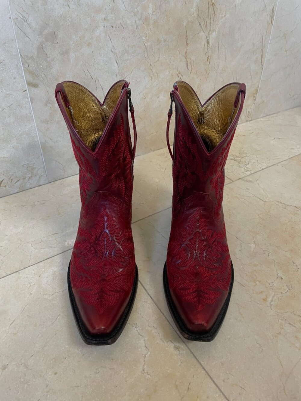 Ariat Cate Snip Toe Cowboy Boot Womens 8 - Picture 4 of 9